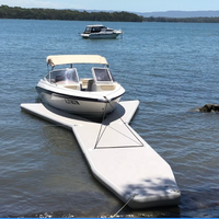 Airwheel — Yacht gonflable flottant en point de goutte d'eau, plateforme de Ski Jet, ponton, pour stationnement, été