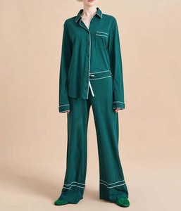 Tùy Chỉnh In Kỹ Thuật Số Đồ Họa Phụ Nữ 100% Cotton Gia Đình Giáng Sinh Bộ Đồ Ngủ Thiết Lập Thời Trang Giản Dị Nhà Hai Mảnh Đồ Ngủ Sang Trọng - Product Image 4