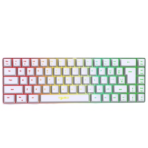 BT Game 61 Keys Negro 60% 60 key <span class=keywords><strong>gamer</strong></span> RGB couleur ordinateur pc gaming profil bas <span class=keywords><strong>clavier</strong></span> mécanique - Product Image 1