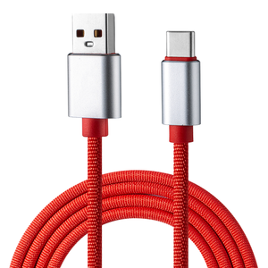 Cáp dữ liệu sạc nhanh USB Loại C với vỏ nylon và dây dẫn bằng đồng nguyên chất dài 1m cho máy tính - Product Image 1