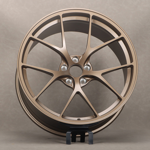Rines de Aleación de Aluminio Bronce Forjados 5X112 5x120 5x114.3 Personalizados para Autos de Pasajeros <span class=keywords><strong>BMW</strong></span> G80 G82 M3 M4 de <span class=keywords><strong>18</strong></span> 19 20 21 22 Pulgadas - Product Image 2
