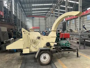 High Efficiency Various Model Forestry Branch Logs Wood Chopper Machine Wood Chip Crusher Manufacture Wood Chipper Shredder
