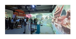 Laser tech auto calibrazione proiettore immersivo da parete giochi di proiezione interattiva 360 arte delle caverne parete museo di mappatura immersiva - Product Image 3