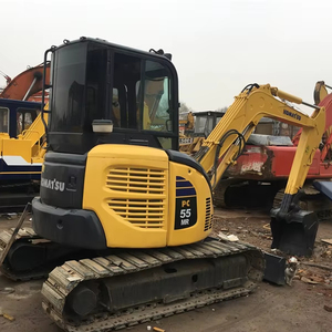 Excavadora Usada de Segunda Mano, Maquinaria de Movimiento de Tierras KOMATSU PC55MR en Venta - Product Image 1