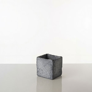 Premium Custom Modern Graphite <b>Vase</b> Home Décor Accent for Contemporary Living Spaces - Product Image 4