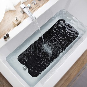 <span class=keywords><strong>Tappetino</strong></span> Antiscivolo per Vasca e Doccia 39"x16", Protezione Superficiale Rinforzata, Morbido <span class=keywords><strong>sotto</strong></span> i Piedi, Grandi Fori di Drenaggio - Product Image 5