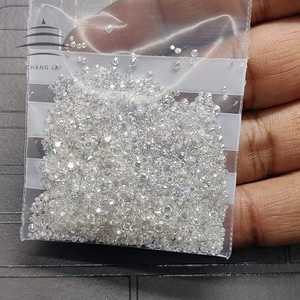 Chang Lai อัญมณี<span class=keywords><strong>ส</strong></span>ังเคราะห์ D-F เจียระไนทรงกลม2.1มม.-3.0มม. หินหลวม metee Moissanite - Product Image 1