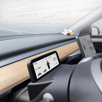 Pantalla HUD para Tablero de Instrumentos VJOYCAR, Pantalla LCD, Monitor de Velocidad Digital, Panel de Instrumentos para Accesorios de Tesla Model Y, Modelo 3