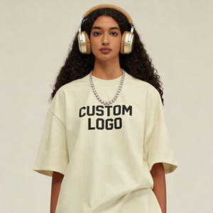 Camiseta de Hombre 100% Algodón Tejido de Alta Calidad, Estilo Urbano, Peso Pesado 210g, Hombros Caídos, Personalizable con Logotipo - Product Image 2