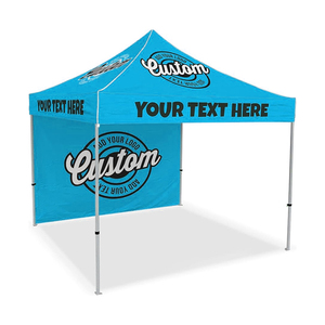 Tente personnalisée promotionnelle avec logo Auvent 10x10 Auvent pliant Gazebo pour le marché européen Tente d'exposition commerciale Événements - Product Image 1