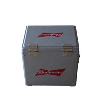 Glacière isolée en acier inoxydable 15L seau à glace extérieur et bacs à boissons