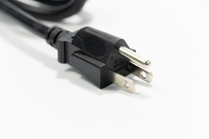 Chúng tôi tiêu chuẩn NEMA 3 prong C13 dây điện kết nối 1.5m 18AWG/16awg AC cung cấp điện sạc cáp chúng tôi cắm sjtw cao su - Product Image 3