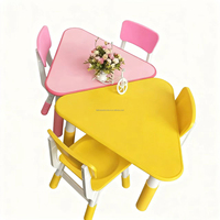 Promotion : Ensemble de mobilier scolaire pour maternelle et préscolaire – Bureaux et chaises six places