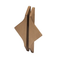 Armoire en aluminium triangle élégante Poignée de meubles brossés Meubles pour tiroir de garde-robe