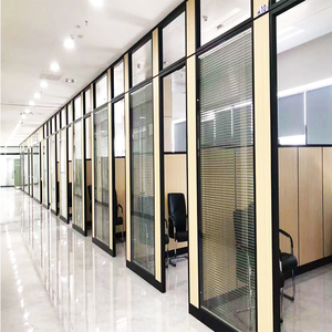 เฟอร์นิเจอร์สำนักงานที่มีน้ำหนัก<span class=keywords><strong>เบา</strong></span>พาร์ทิชัน<span class=keywords><strong>ผนัง</strong></span>แผงผนังพาร์ทิชัน/<span class=keywords><strong>ห้อง</strong></span> Divider กระจกภายใน - Product Image 4