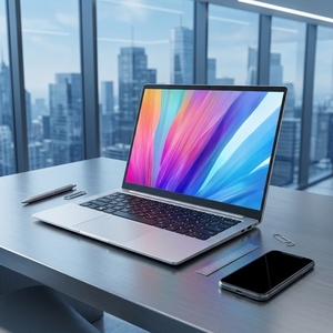 Nuevo Portátil Ultraligero de 1 kg, Pantalla OLED FHD de 14 Pulgadas y 2.8K, Relación de Aspecto 16:10, Procesador Core I5-1235U, Carcasa de Metal, 16 GB de RAM, WiFi6, PC <span class=keywords><strong>para</strong></span> Estudiantes - Product Image 1