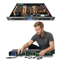 Amplificateur de puissance de classe D série NX 1U, 2/4 canaux, 600W, 800W, 1600W, 2000W, amplificateur audio professionnel pour enceintes de scène, caissons de basses
