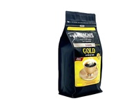 Grains de café de marque privée bon prix soutien faible quantité minimale de commande Robusta Arabica mélange saveur modérément amère grains de café torréfiés OR