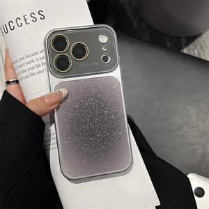 เคสโทรศัพท์แบบผสมกลิตเตอร์สำหรับ iPhone 18ProMax 17 16 15 14 13 Air Plus Pro Max ป้องกันการกระแทกแบบเต็มตัว - Product Image 3