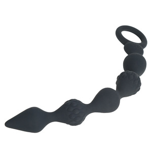 Anal Beads Double <b>Vibration</b> Lightning Ball Pull Rings IPX5 Waterproof For Anal Sex Toys Adult Stimulation - Product Image 3