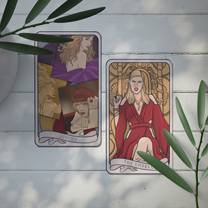 78塔罗牌批发英语水晶甲骨文牌占卜板游戏女巫塔罗牌带指南 - Product Image 6