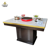 Table de Barbecue Coréen Sans Fumée Commerciale CENHOT pour Restaurant