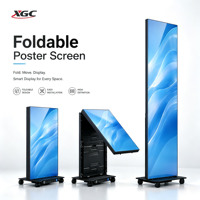 Pantalla LED Retroiluminada HDR10 600CD, Cartel Digital, Señalización Publicitaria, Tótem de Pie, Pantalla Ultra Brillante para Discotecas y Bares