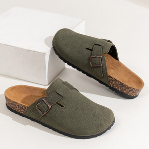 Ciabatte da <span class=keywords><strong>uomo</strong></span> stile europeo-americano, alla <span class=keywords><strong>moda</strong></span>, taglie grandi, antiscivolo, con suola spessa, traspiranti, <span class=keywords><strong>sandali</strong></span> piatti. - Product Image 5