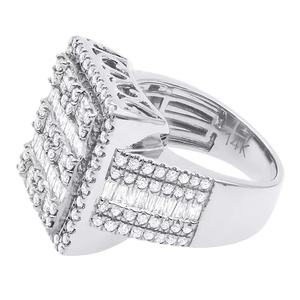 Anillo de compromiso de boda clásico personalizable para mujer, 2MM, VVS, diamante, moissanita, certificado IGI, joyería fina, fiestas cultivadas en laboratorio - Product Image 2