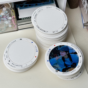 Original Anime Star Round Ins Lens DIY Material Luz y sombra Proyección Marco <span class=keywords><strong>de</strong></span> papel Tarjeta <span class=keywords><strong>de</strong></span> regalo casera - Product Image 2