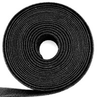 Attaches de câble réutilisables à crochet et boucle réglable pour la maison, le bureau et le regroupement de fils.