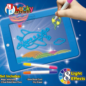 Lucky Toys 3D Magic Pad Tablero de escritura LED para Art Magic Pad Board con juego educativo de regalo - Product Image 3
