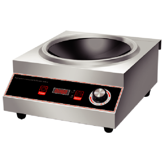 Concave Commercial Induction Cooktop/Stove/Cooker With 3.5KW  Copper Coil