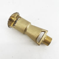 Prix d'usine Flexible SUS304 Acier inoxydable 360 Engrenage à double entraînement Arroseurs à mousse d'eau Accessoires d'équipement de lutte contre l'incendie