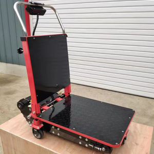 เครื่องปีนบันไดไฟฟ้าแบบตีนตะขาบพับได้รถเข็นแบบเข็น - Product Image 6