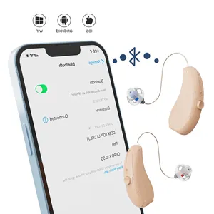 Bluetooth RIC 16-канальный слуховой аппарат за ухом для глухих слуховых аппаратов с управлением через приложение