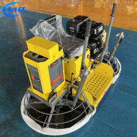 Machine à polir les sols en béton, moteur à essence 13 ch, 8 lames, autoportée
