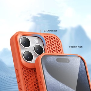 2024 Vendita Diretta di Fabbrica Custodie per Cellulari Astratte Heat Marvel Protettive in TPU Ventilate con Magneti per 16 Telefoni 15 Pro - Product Image 3