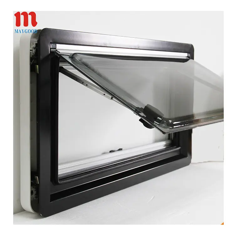 MG16RW 500*350mm Aluminum frame tinted acrylic glass rv camping car window