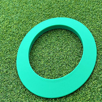 Anneaux de putting en silicone pour entraînement de golf, accessoires de terrain de golf, aides à l'entraînement, prix d'usine en gros pour la pratique en extérieur