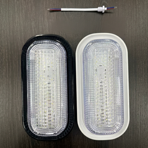 20W LED Modern Oval <b>Crystal</b> Plastic Housing 5000K Ceiling Lamp DOB Driver 1900lm AC100V-265V 1-Year Warranty SMD2835 <b>Chips</b> - Product Image 1