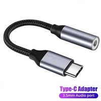 Adaptateur USB Type-C vers Jack 3,5 mm, Câble Audio Convertisseur pour iPhone 15 Series, pour Écouteurs Filaire