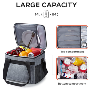 Bolsas Térmicas Personalizadas, Bolsa Térmica Plegable, Mochila Aislante/Bolsa Térmica Casual de Hombro para Almacenamiento de Alimentos - Product Image 2