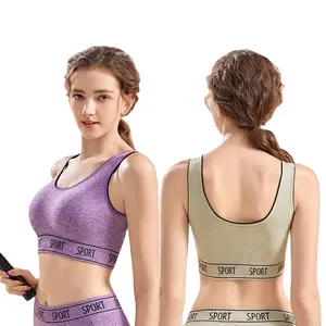 Cross-border New Sports Underwear Women's Shock-proof Running Beauty Back Gather-up Shaping Fitness Yoga Clothing Vest Bra Top