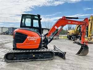 Excavadora Usada de Alta Gama Lista para Trabajar, Miniexcavadora Automática de Segunda Mano de 4.7t, Kubota U48 Usada - Product Image 4