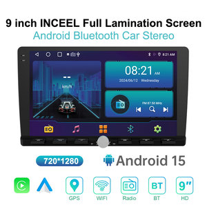 Universel 9 pouces TS18 Android 15 Portable LCD <span class=keywords><strong>lecteur</strong></span> vidéo IPS écran tactile petit bouton système de navigation pour tableau de bord DSP - Product Image 2