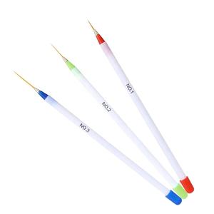 Nail Art Brush voor manicure ontwerp schilderen tekenpen UV gelborstels verlenging bouwer doe-het-zelf gereedschapset - Product Image 4