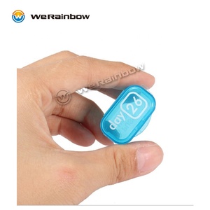 31 días mes plástico viaje píldora medicina caja pastillero organizador plástico almacenamiento casos para la gestión de la píldora - Product Image 3