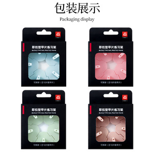 Support d'entraînement pour nail art, base lotus pour faux ongles, présentoir pour faux ongles, support en argile pour nail art pour débutants, support pour faux ongles - Product Image 4