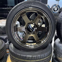 Jantes en alliage forgé RAYS TE37SB Tourer 15 16 17 18 19 pouces 5x120 5x114.3 pour Audi BMW Porsche Focus Civic Wrangler F150 Subaru